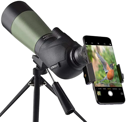 Gosky 20-60x60 HD Spotting Scope with Tripod